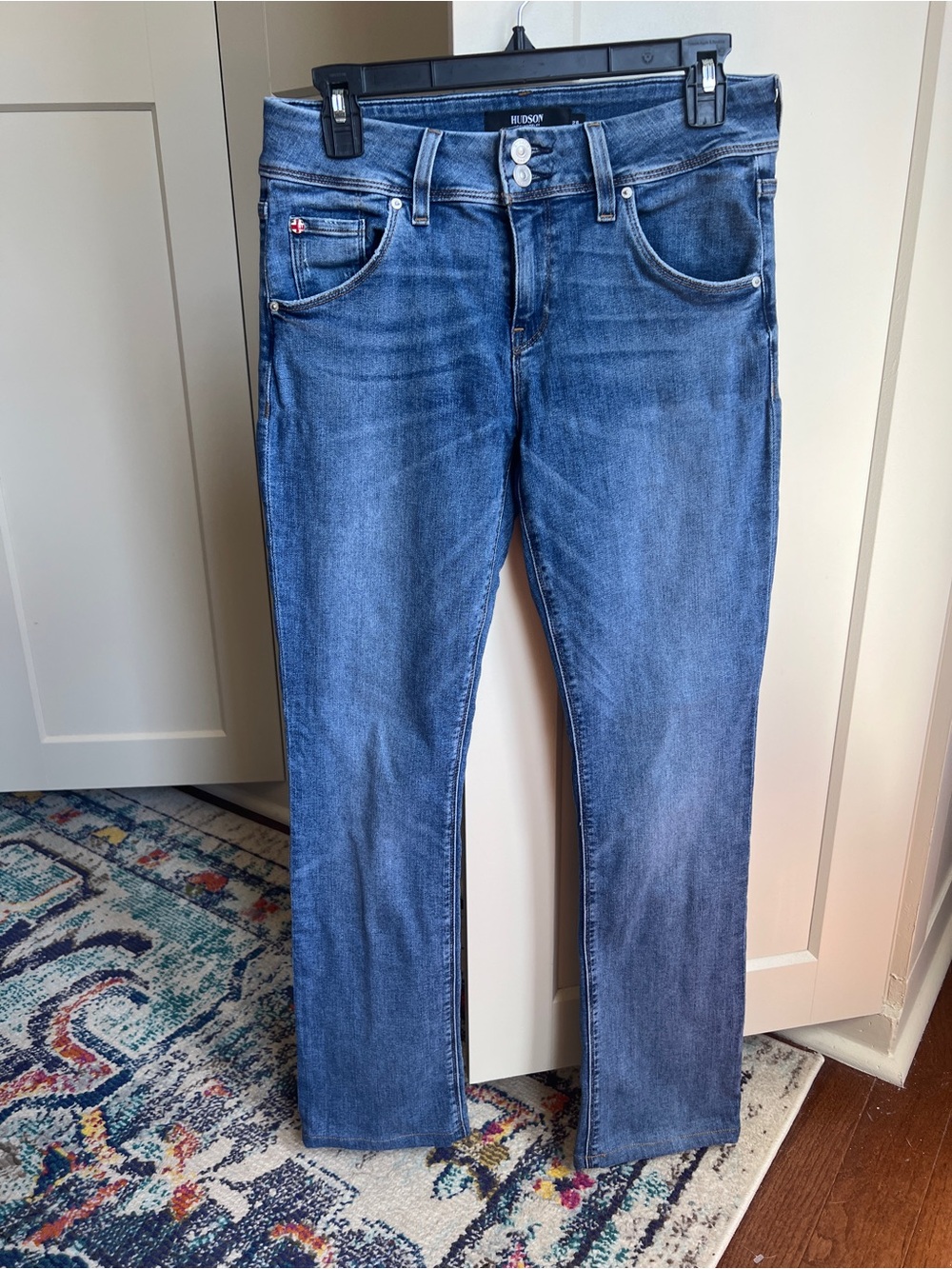 Hudson Jeans Beth Baby Bootcut Jeans Size 28 medium denim